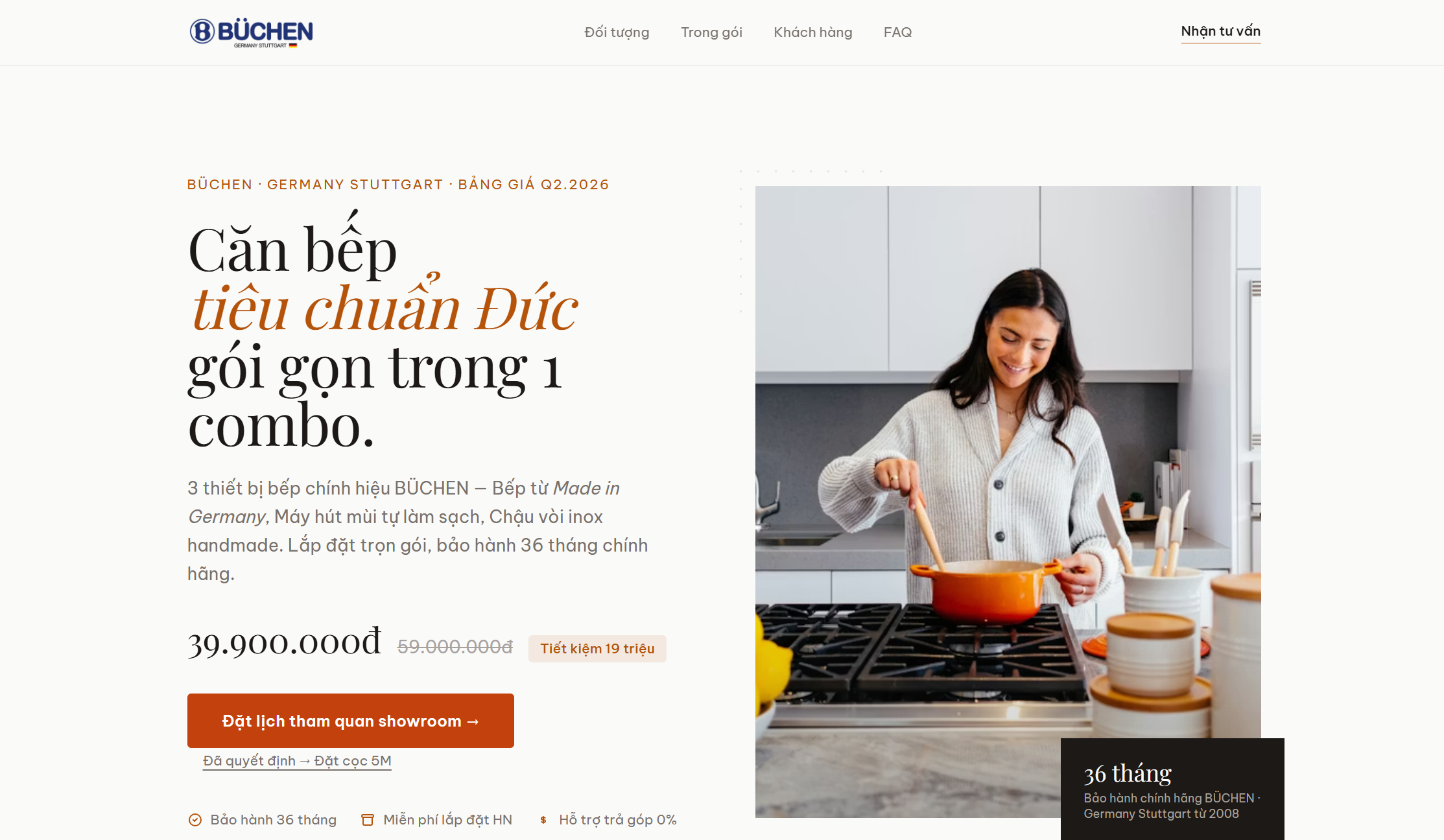 BÜCHEN — German Kitchen Equipment Page